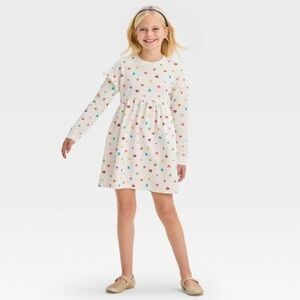 Cat & Jack Conversation Hearts Valentines Dress
